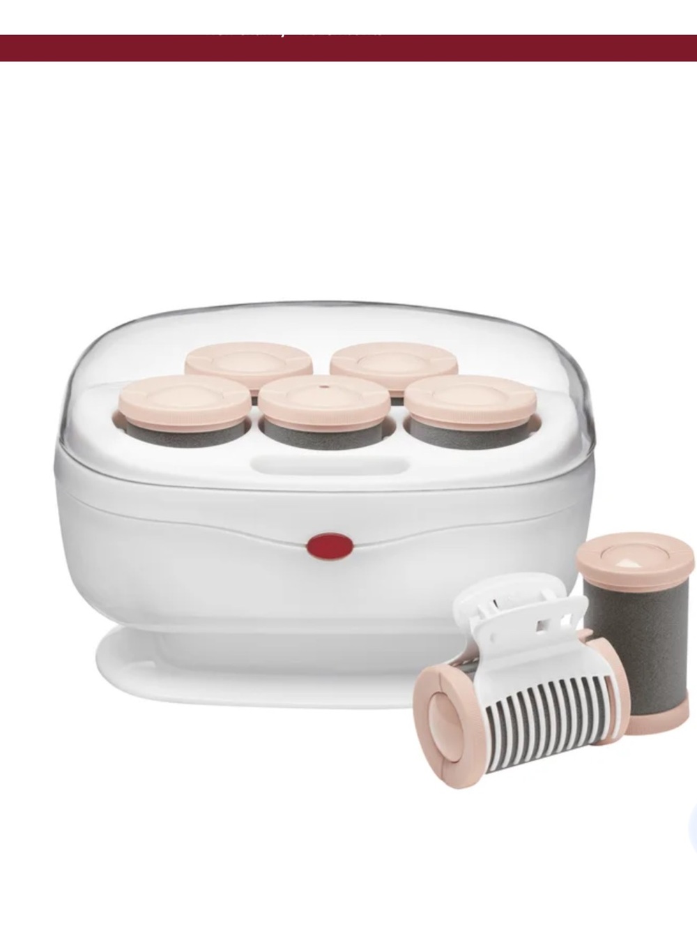 Conair Double Ceramic Hot Rollers, 5 XLarge a rollers, NEW NO BOX